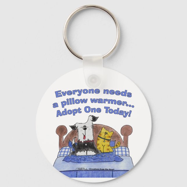 Pillow Warmers Nyckelring (Framsida)