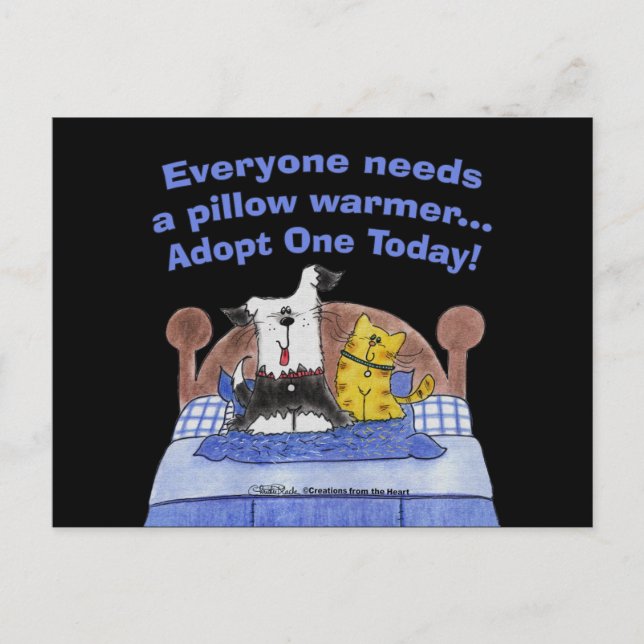 Pillow Warmers Vykort (Framsida)