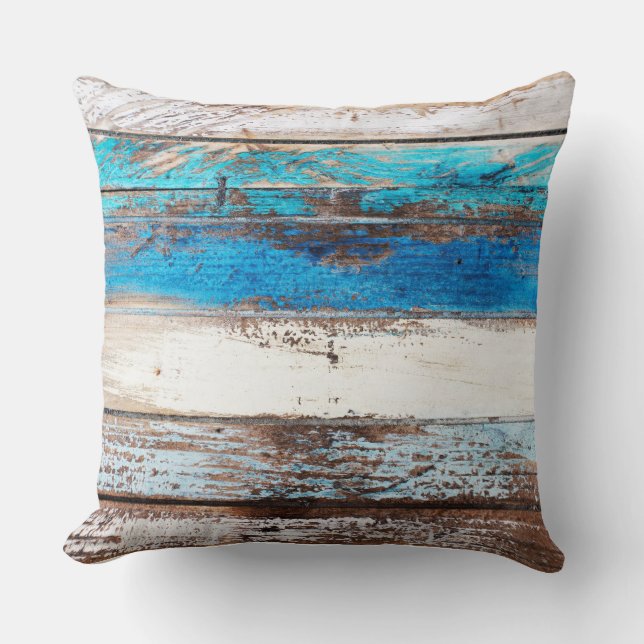 Pillow with driftwood pattern kudde (Framsida)