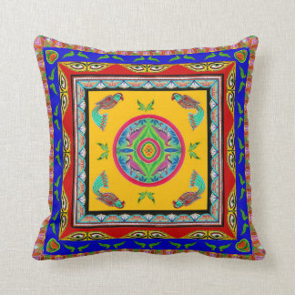 Pillowcase som inspireras av lastbilkonst - kudde