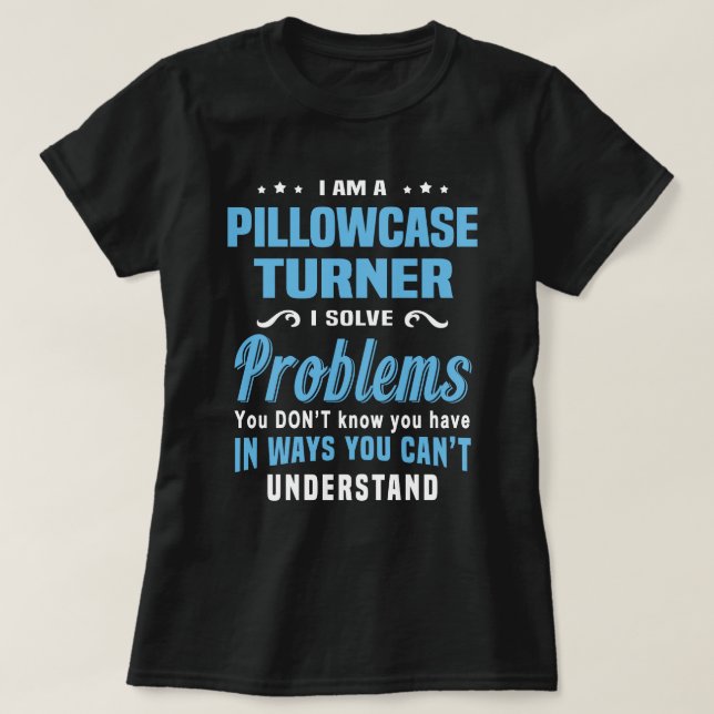 Pillowcase-Turner T Shirt (Design framsida)