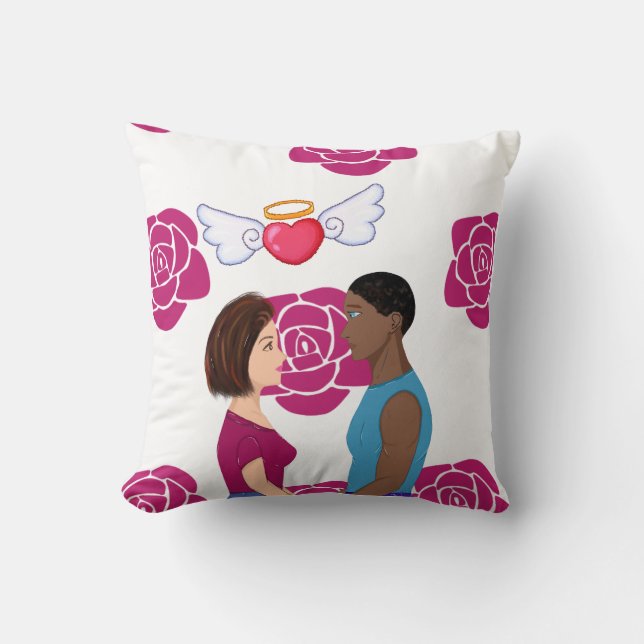 Pillows är inte bara för att sova. kudde (Framsida)