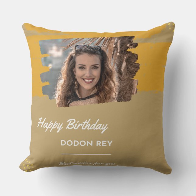 Pillows-födelsedag Kudde (Framsida)