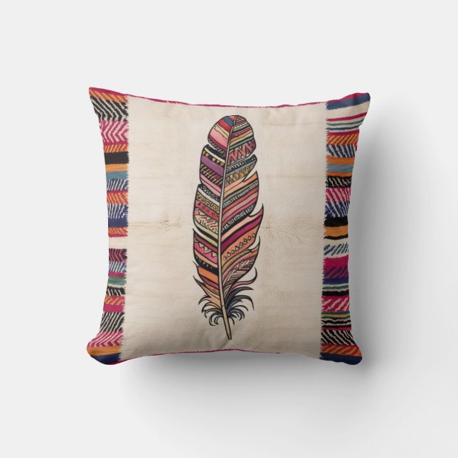 Pillows i Mandala Turkiska Matta: En traditionell  Kudde (Framsida)