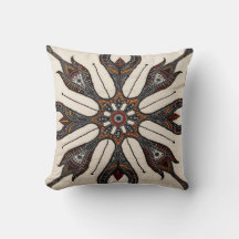 Pillows på turkiska Matta Mandala Pillows: Exotic
