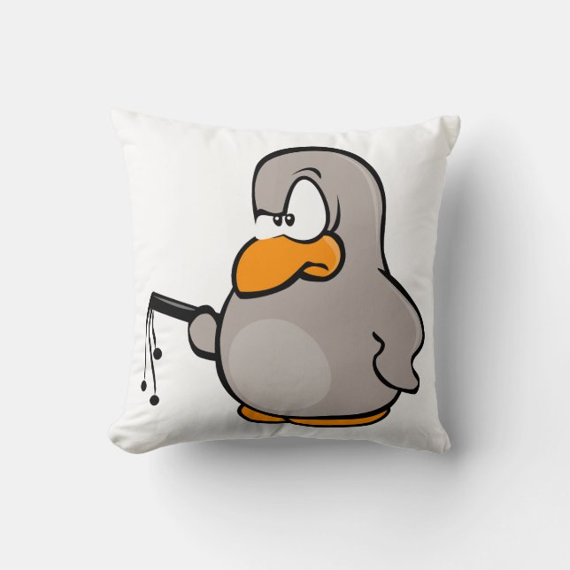 Pillows, Penguin med pipa Kudde (Framsida)