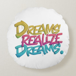 Pillows & Poufs Rund Kudde