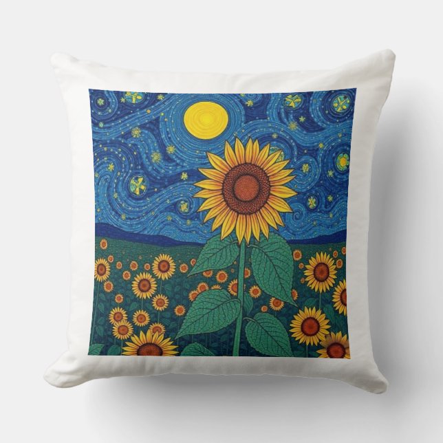 Pillows Solros Kudde (Framsida)