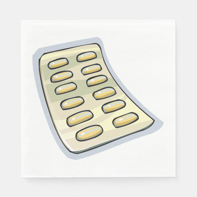 Pillpaket Pappersservett (Framsidan)