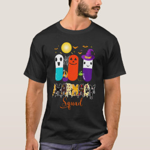 Pills Pharmacy Pharmacist Squad Halloween Costume T Shirt