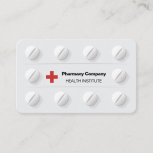 Pillsbox Professionell Medicinsk Kor Visitkort