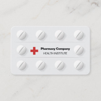 Pillsbox Professionell Medicinsk Kor Visitkort