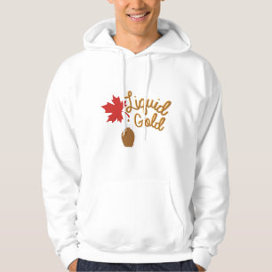 Pillsirap i flytande Guld Hoodie