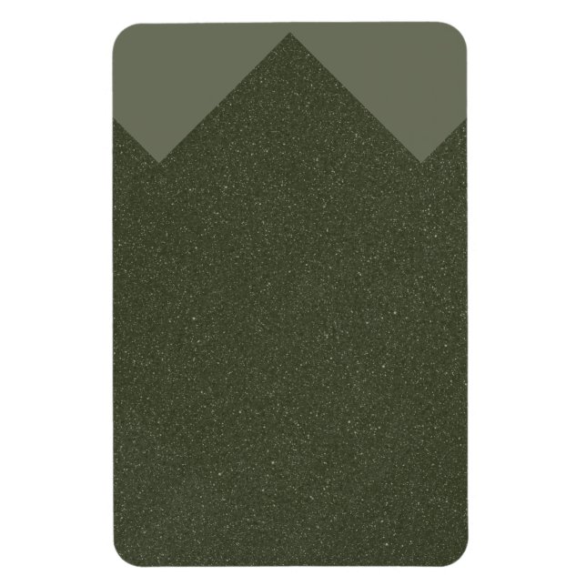 Pilmoss Grön Anpassad Magnet – Anpassningsbar (Vertikal)
