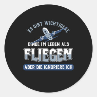 Pilot Aircraft Flight Planes Gift There Are More I Runt Klistermärke