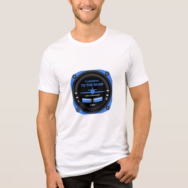 Pilot Aviation Geek T Shirt (Framsida)