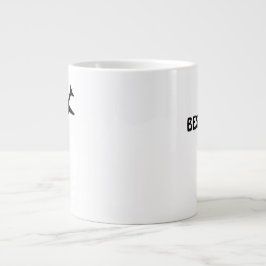 Pilot Aviation Pappa landning Funny Cat Stop Jumbo Mugg