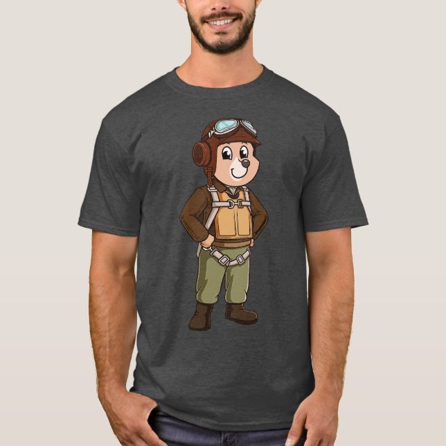 Pilot Aviator 2 T Shirt (Framsida)