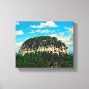 Pilot- berg, NC-kanfas Canvastryck
