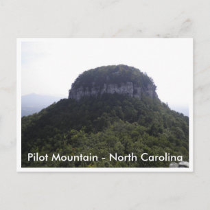 Pilot- berg - North Carolina Vykort