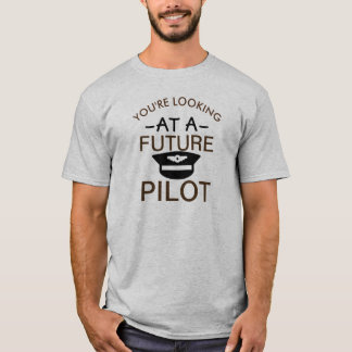 Pilot- cadett-skjorta t-shirt