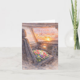 Pilot Cleared for Retirement  Anteckningskort