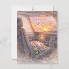 Pilot Cleared for Retirement  Anteckningskort