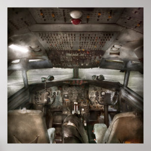 Pilot - Cockpit - Vi behöver en pilot eller två Poster