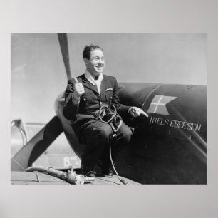 Pilot- danska RAF Poster