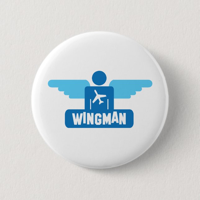 pilot- design för wingman knapp (Framsida)