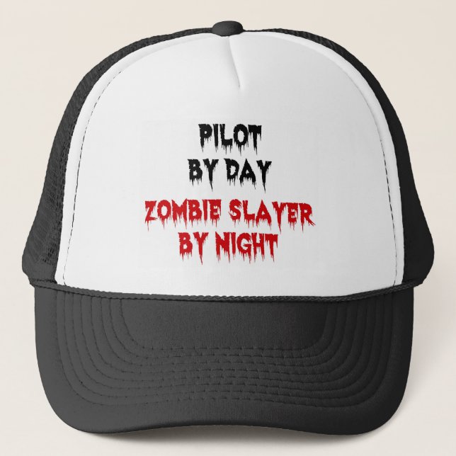 Pilot efter Dag Zombie Sayer efter natt Keps (Framsida)