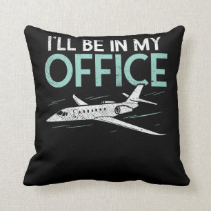 Pilot Flyg-presenter är roligt att vara på mitt  Kudde