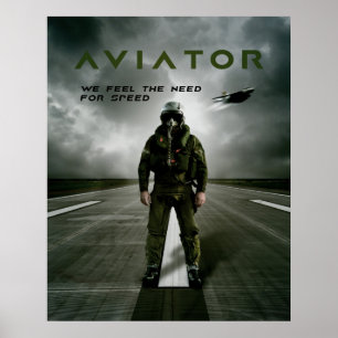 Pilot- flygarekämpe poster