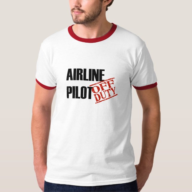 Pilot- flygbolag t-shirt (Framsida)