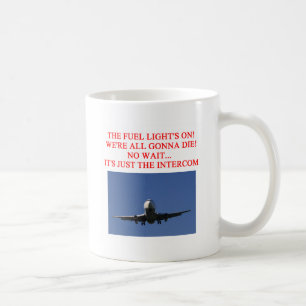 PILOT- flygbolagskämt Kaffemugg