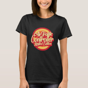 Pilot Flygledare Retro ATC Aviation F T Shirt