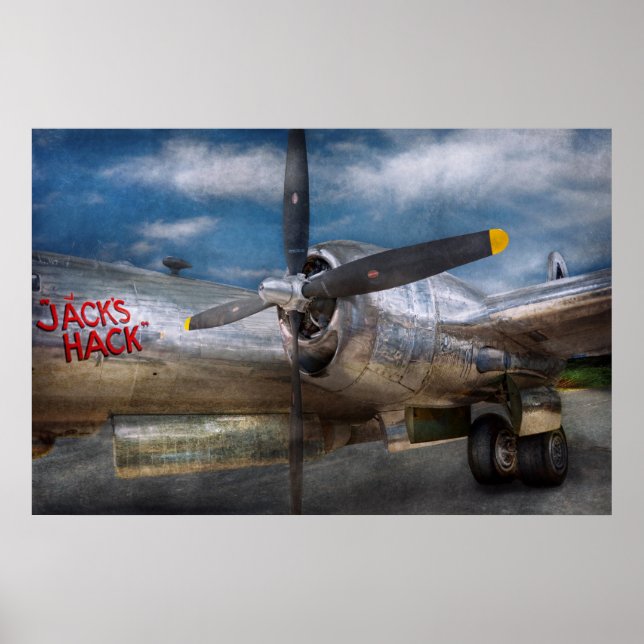 Pilot - Flygplan - B-29 Superfortress Poster (Framsidan)