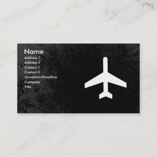 Pilot- flygplan eller flygvärdinnavisitkortar visitkort