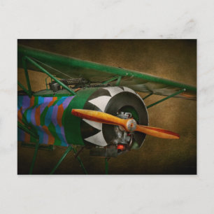 Pilot - Flygplan - Tyska WW1-kampen - Fokker D VII Vykort