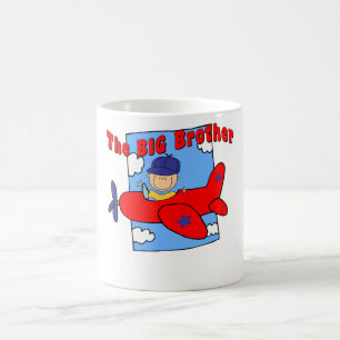 Pilot- flygplanstorebror kaffemugg