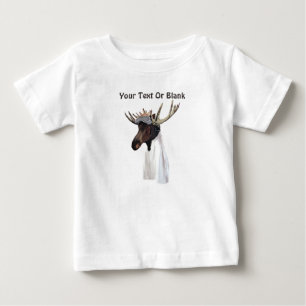 Pilot för flygande moose Aviation Pilot Tee