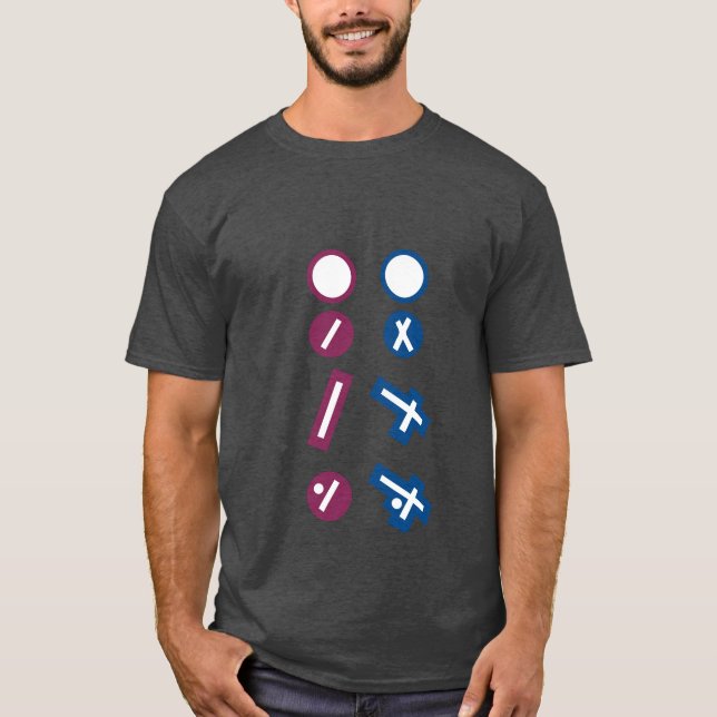 Pilot för flygplatssymboldiagram Drone T Shirt (Framsida)