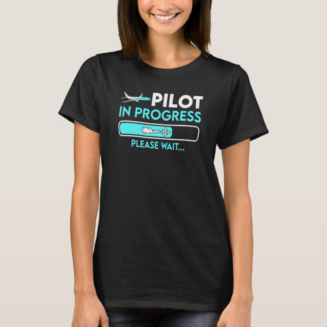 Pilot för framtida pilotverksamhet i Leksak T Shirt (Framsida)