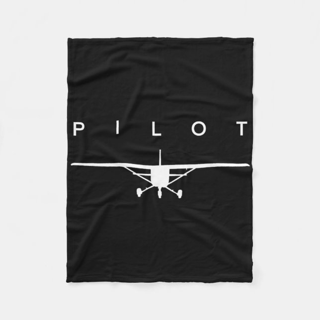 Pilot For New Pilot - New Pilot Tee Shirt - Airpla Fleecefilt (Framsidan)