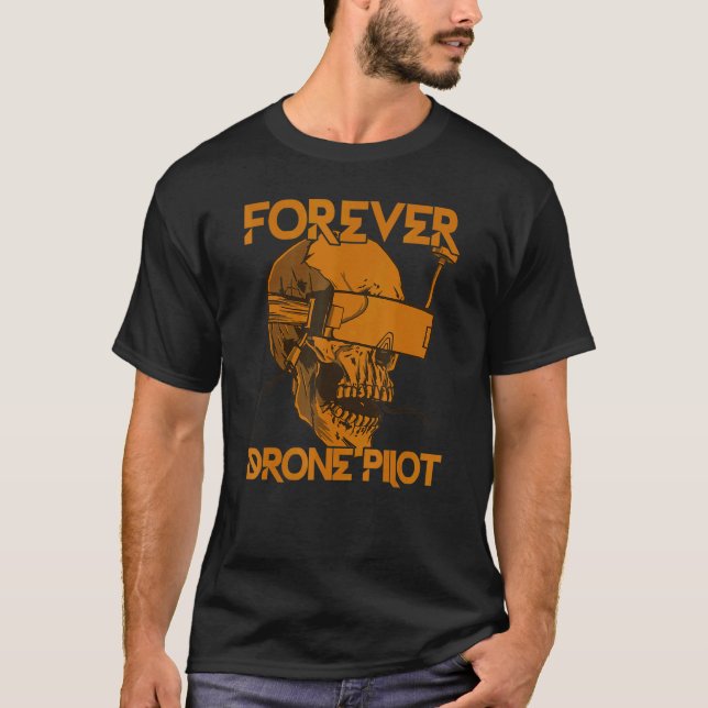 Pilot FPV-pilot för överdrivet pilot T Shirt (Framsida)