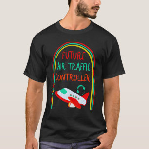 Pilot framtida flygledarflygplansspets för flygled t shirt