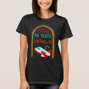 Pilot framtida flygledarflygplansspets för flygled t shirt