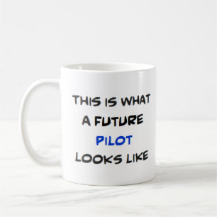 pilot, framtida kaffemugg