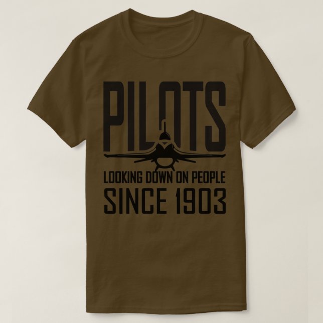 Pilot Gift Idea Pilots T Shirt (Design framsida)