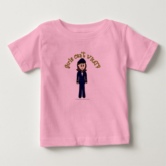 Pilot Girl Tee Shirt (Framsida)